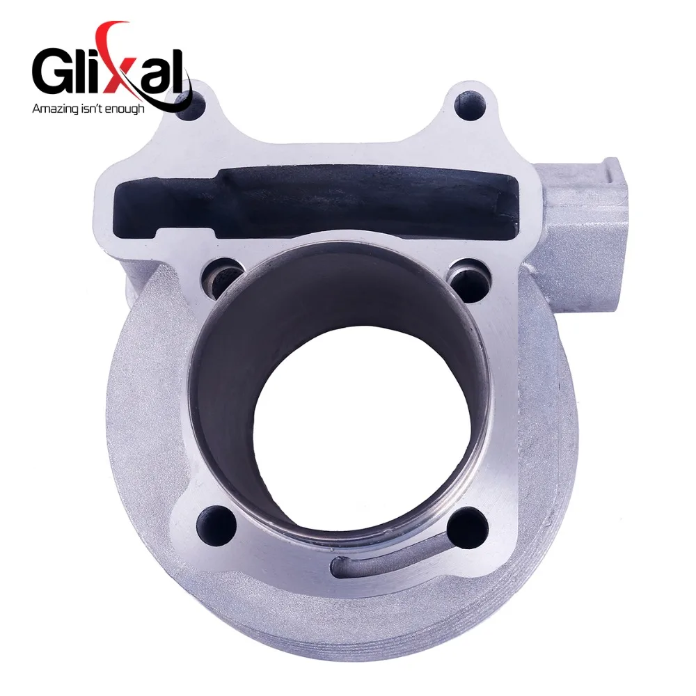 Glixal GY6 150cc Chinese Scooter Engine 57.4mm Cylinder kit with Piston Kit for 4T 157QMJ JONWAY ZNEN Roketa ATV Moped