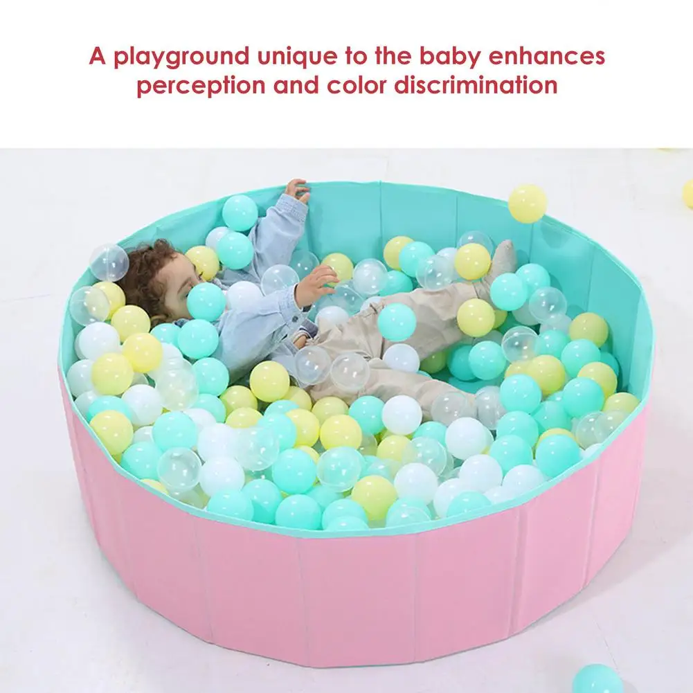 Portable Baby Playpen Kids Ball Pit Ball Pits Foldable Toddler Playpen Kids Dry Ball Pool Folding Indoor Outdoor Ballenbak Toy