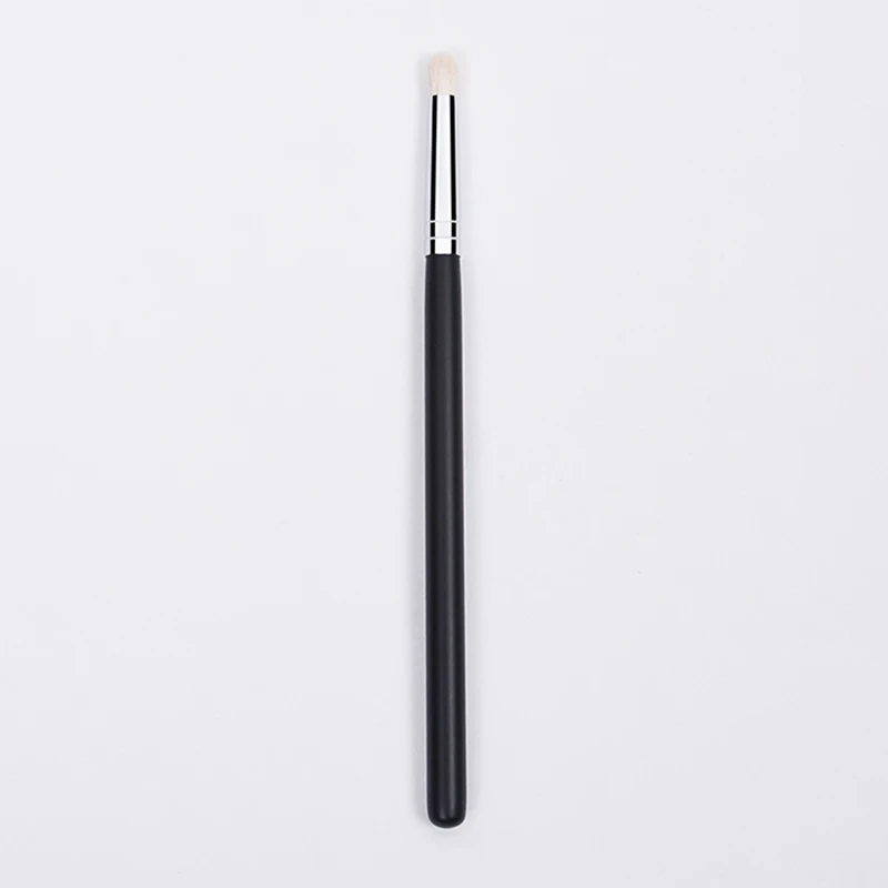 1PCS White Goat Hair Eyeshadow Detail Makeup Brushes Basic Eye Shadow Domed Crease Make Up Brush Cosmetic Tools High Quality