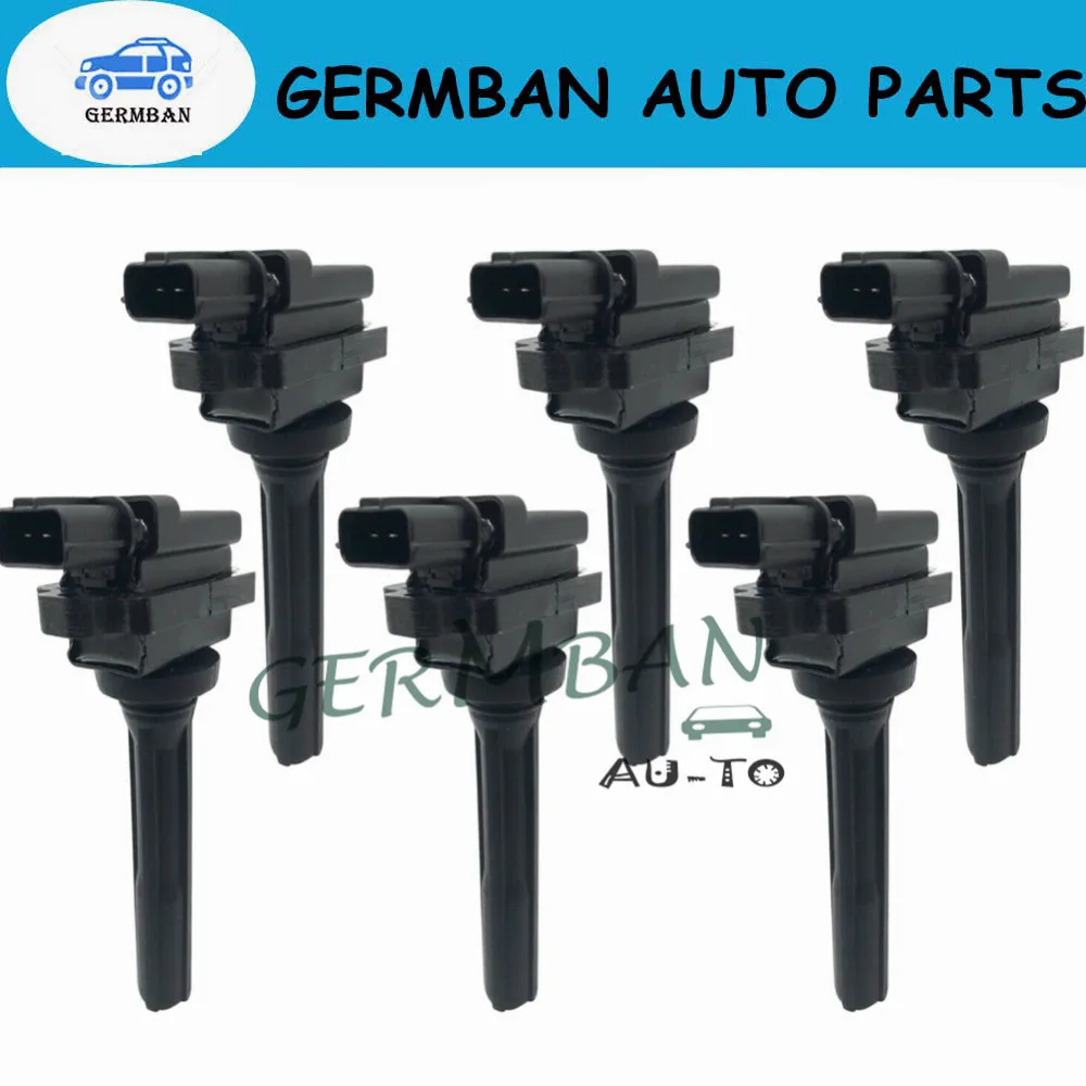 6X UF237 3Pins Ignition Coil 33410-77E21 33410-77E20 For Suzuki Esteem SIDEKICK AERIO VITARA GRAND VITARA XL-7 CHEVROLET TRACKER