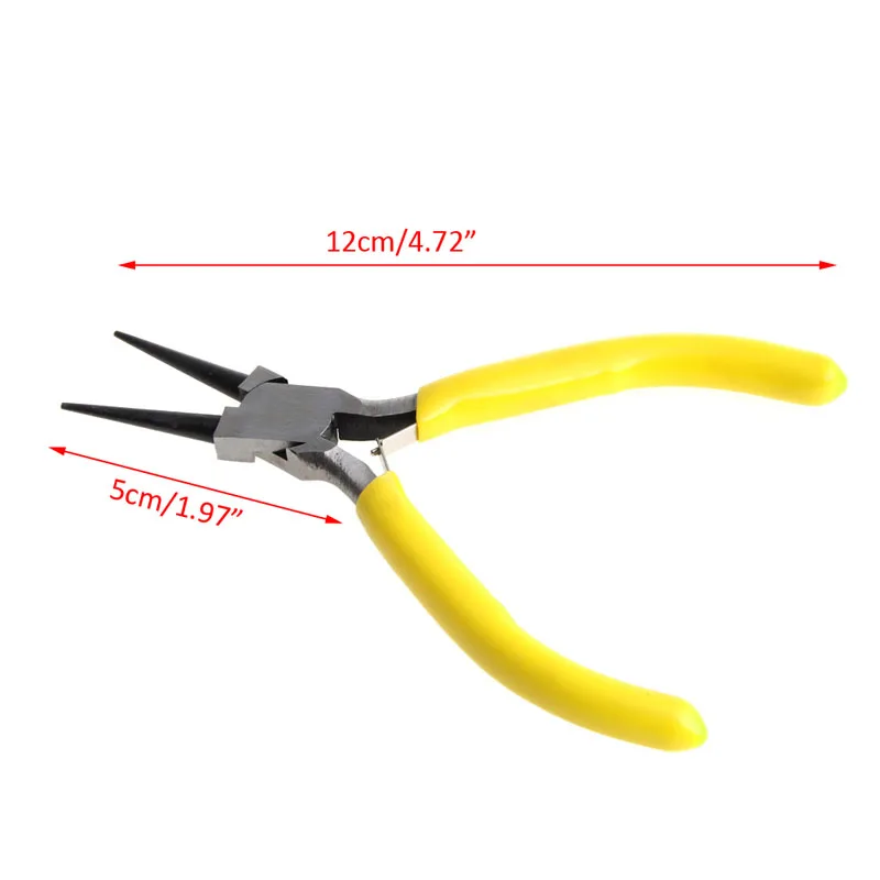 DIY Mini Round Nose Jewelry Pliers Practical Jewelry Handmade Carbon Steel Tool