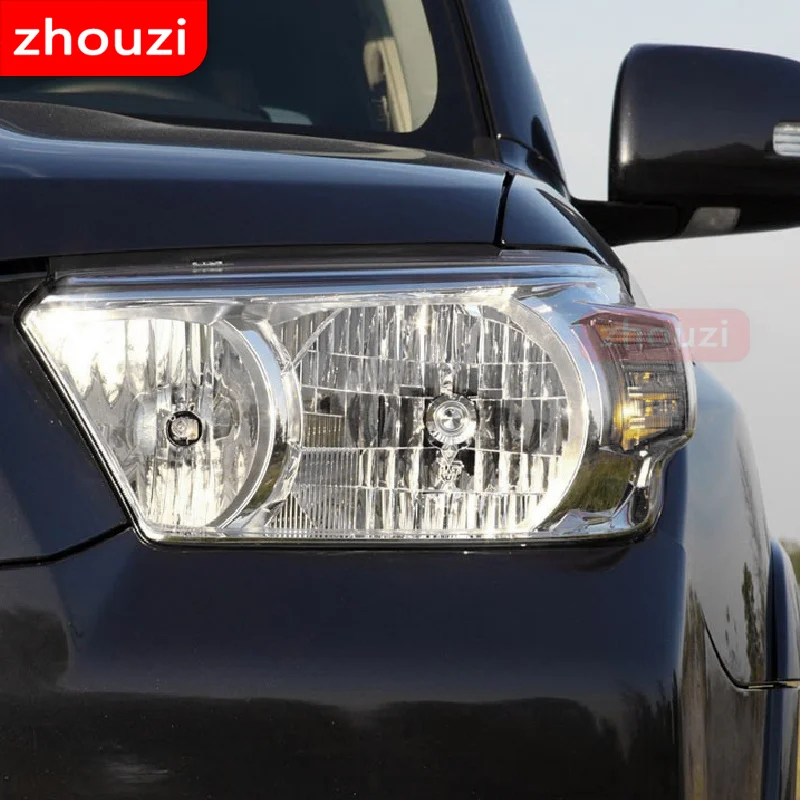 2 Pcs Per Toyota 4Runner 2014-2020 Car Tinta Del Faro Del Nero di Protezione Pellicola Protettiva TPU Trasparente Sticker Accessori