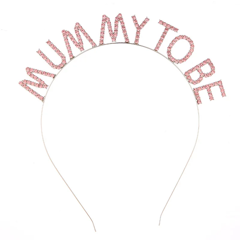 New Baby Shower Party Hair Accessory Mummy To Be Headband Multicolor Mother To Be Party Decoration Headband