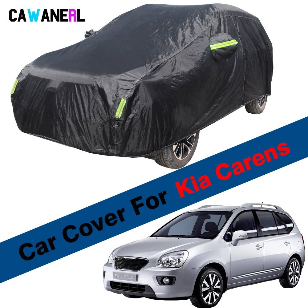 Car Cover Outdoor Anti-UV Sun Shade Snow Rain Resistant Waterproof MPV Cover Dustproof For Kia Carens Rondo