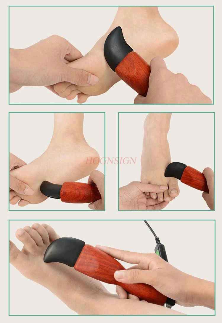 scraping pedicure knife heating Small part of the stone scraping knife lymphatic