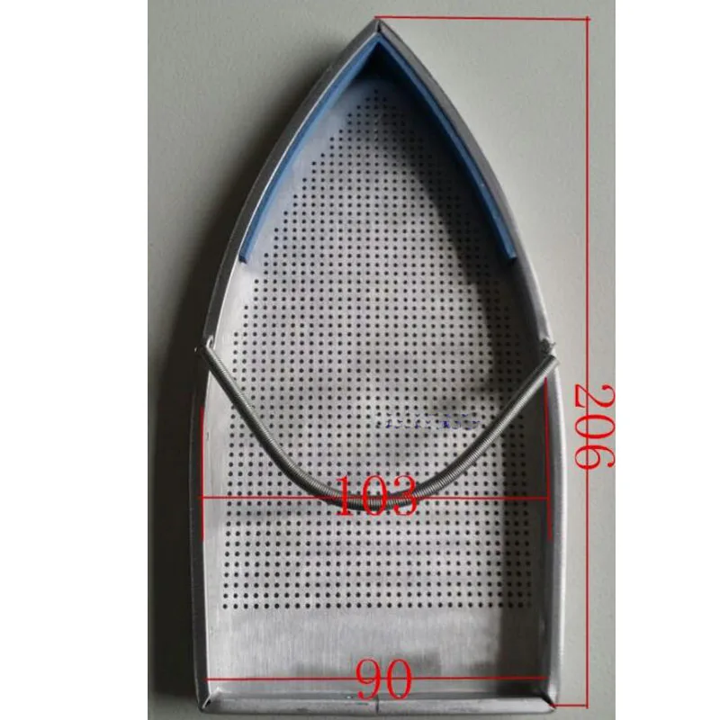 ไฟฟ้าชิ้นส่วนเหล็กเตารีดไอน้ำรองเท้า SP-420 206X90mm