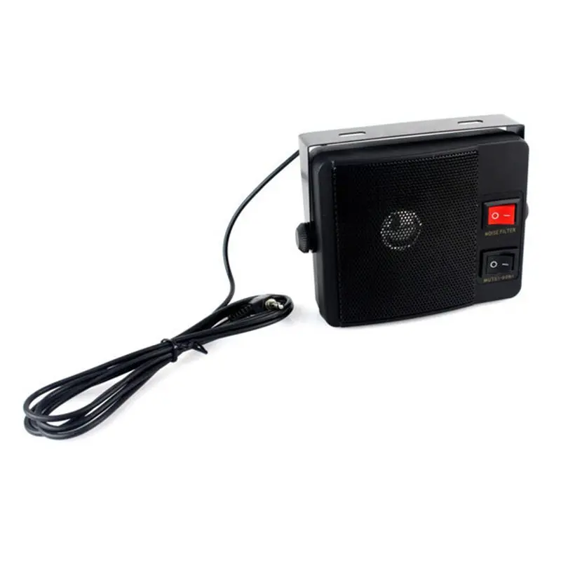 3.5Mm Diamond Heavy Duty TS-750 Externe Speaker Voor Walkie Talkie Qyt Yaesu Icom Kenwood Cb Two Way Radio Auto mobiele Radio