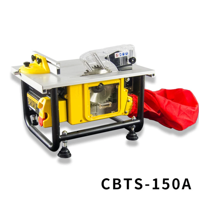 CBTS150A Dust-Free Table Saw Solid Wood Floor Mini Table Saw Cutting Machine Decoration Saw Woodworking Table Saw