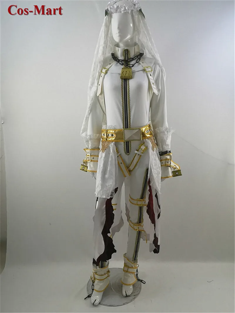 Hot Game Fate/EXTRA Nero Cosplay Costume SaberBride White Wedding Dress Activity Party Role Play Clothing High-End Custom-Make