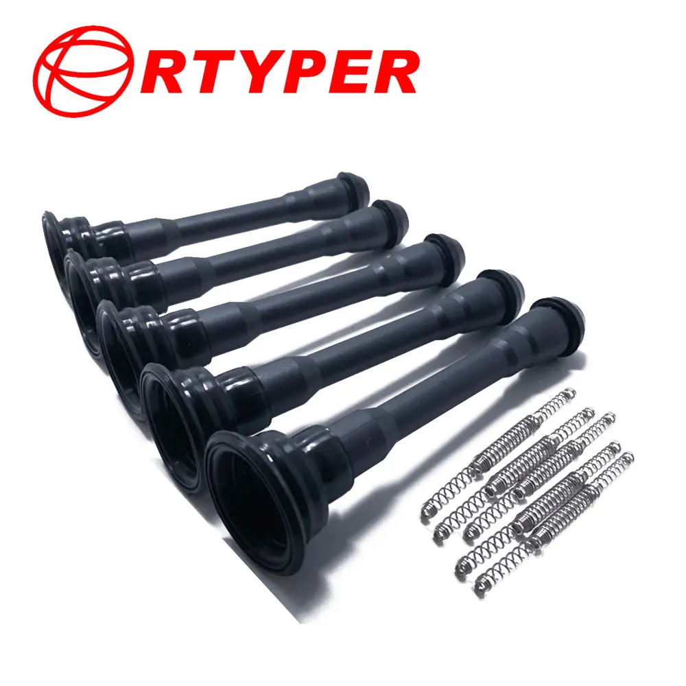 

8 PCS Ignition Coil 22448-1Kt0A Rubber Boot Pack Spring For For Nissan Rogue Premium Qr25De Nv200 Versa Altima Rogue Sentra