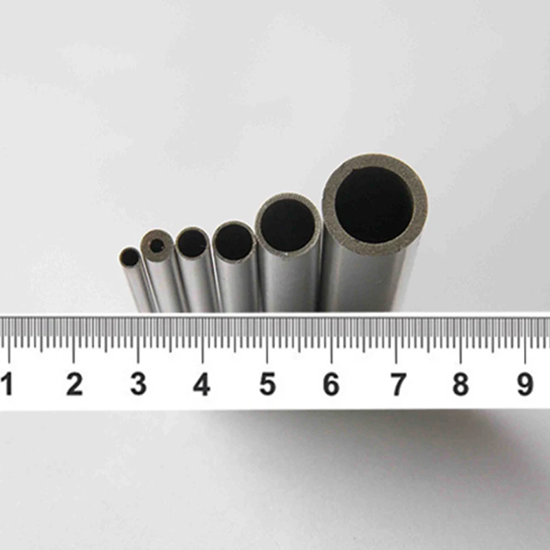 Customizable Round 304 Stainless Steel Capillary Tube Pipe OD 0.5 1 2 3 4 5 6 7 8 9 10 11 12 13mm Hollow Circular Tube