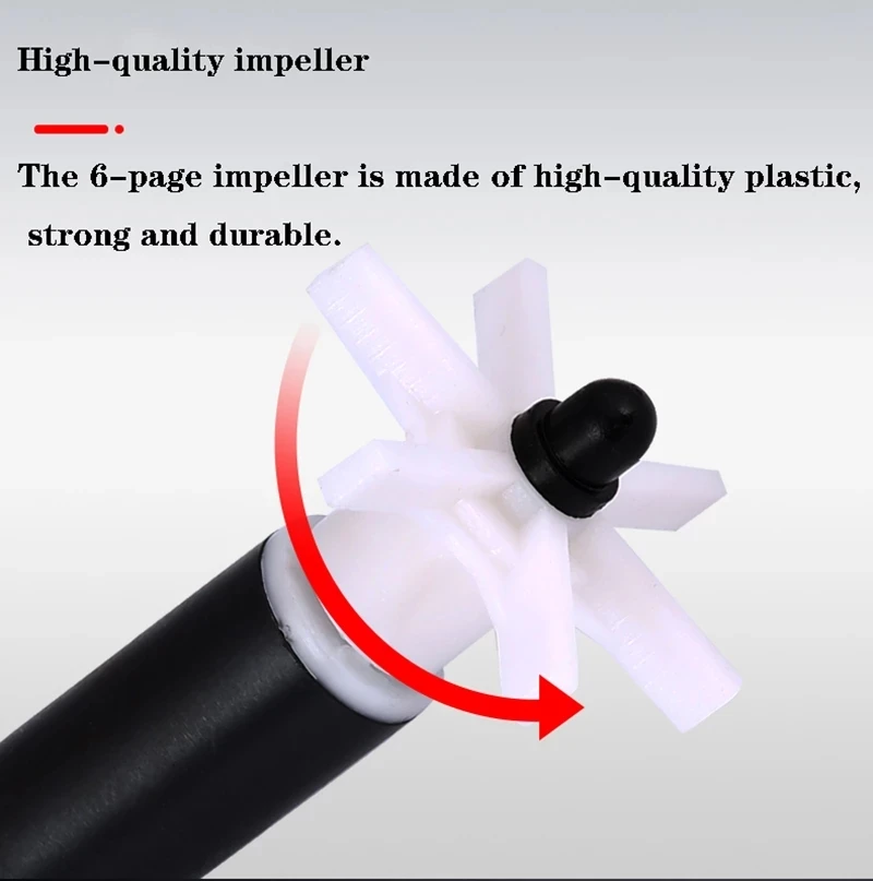 Engraving Machine Spindle Motor Submersible Pump Rotor Water Wheel Rotor Stainless Steel Rod Water Impeller Magnetic Rotor 1PC