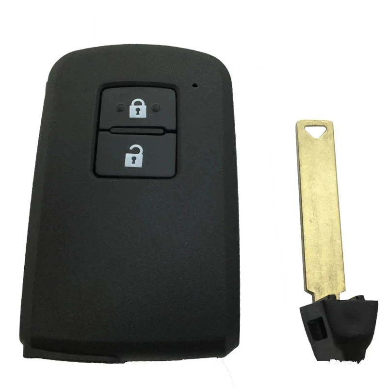 2 Buttons Car Keyless Smart Remote Key for Toyota Crown Camry Matrix Yaris RAV4 Avalon Hybrid Intelligent Remote Key