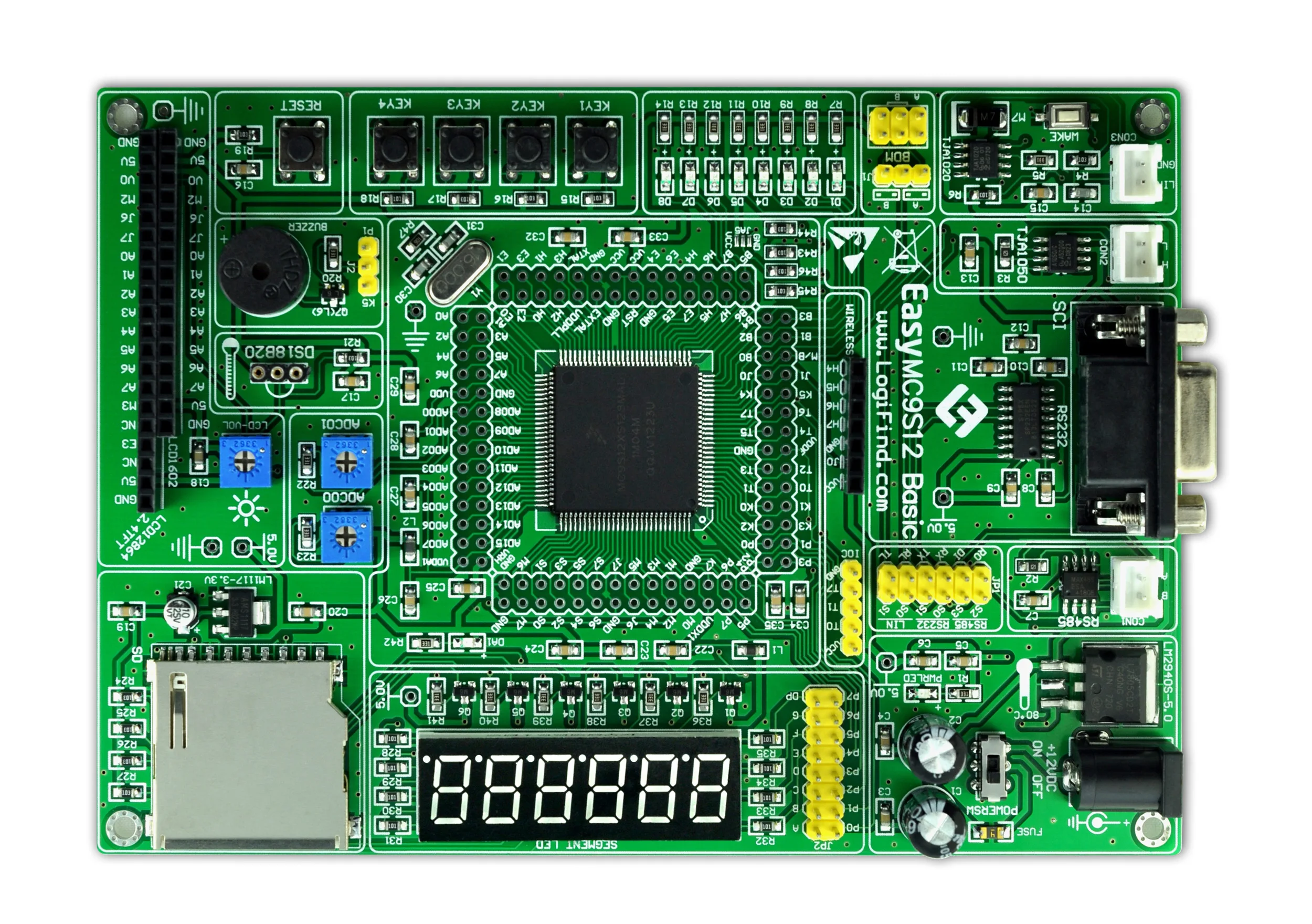NXP السيارات الإلكترونية الذكية مجلس تطوير السيارات يمكن لين التعلم الفرقة MC9S12XEP100MAL