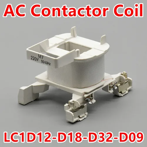 Bobina de Contactor de CA para LC1D12 LC1D18 LC1D32 LC1D38 LC1D09 LC1D25 220V 380V 110V 36V 48V 24V bobina de Control de voltaje bobina de cobre