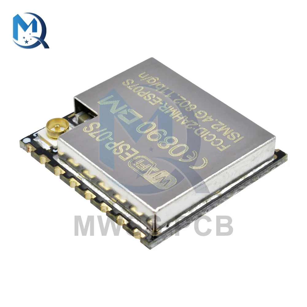 ESP8266 ESP07S ESP-07S WiFi Wireless Module Serial Port To Transceiver Development Board 2.4GHz IPEX Antenna 32 Bit For Arduino