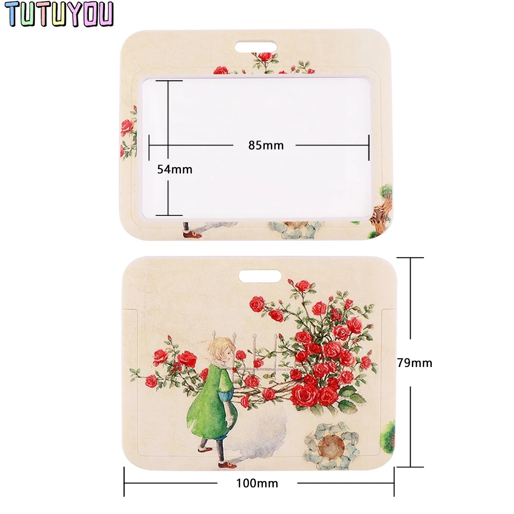 PC3175 Cartoon Prince Fox Lanyard For Key Neck Strap Lanyard Card ID Badge Holder Key Chain Key Holder Hang Rope Key Rings Gifts