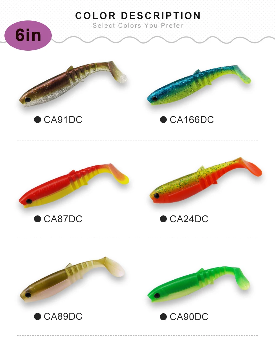 KESFISHING Fishing Lure Cannibal 6\