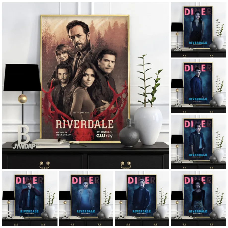 Movie Riverdale Season Tv Series Show Posters Wall Art Canvas Painting Vintage Wall Prints Picture For Living Room Home Decor