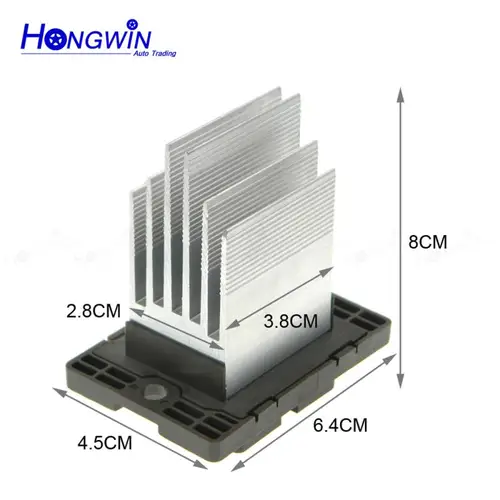 Imagen 2 del producto Resistor de Motor de ventilador de radiador para Kia Hyundai, 97235-26000, 97235-3K100, 97111-38000, 97179-2D000, 97235-1E000, 972351E000, RU747