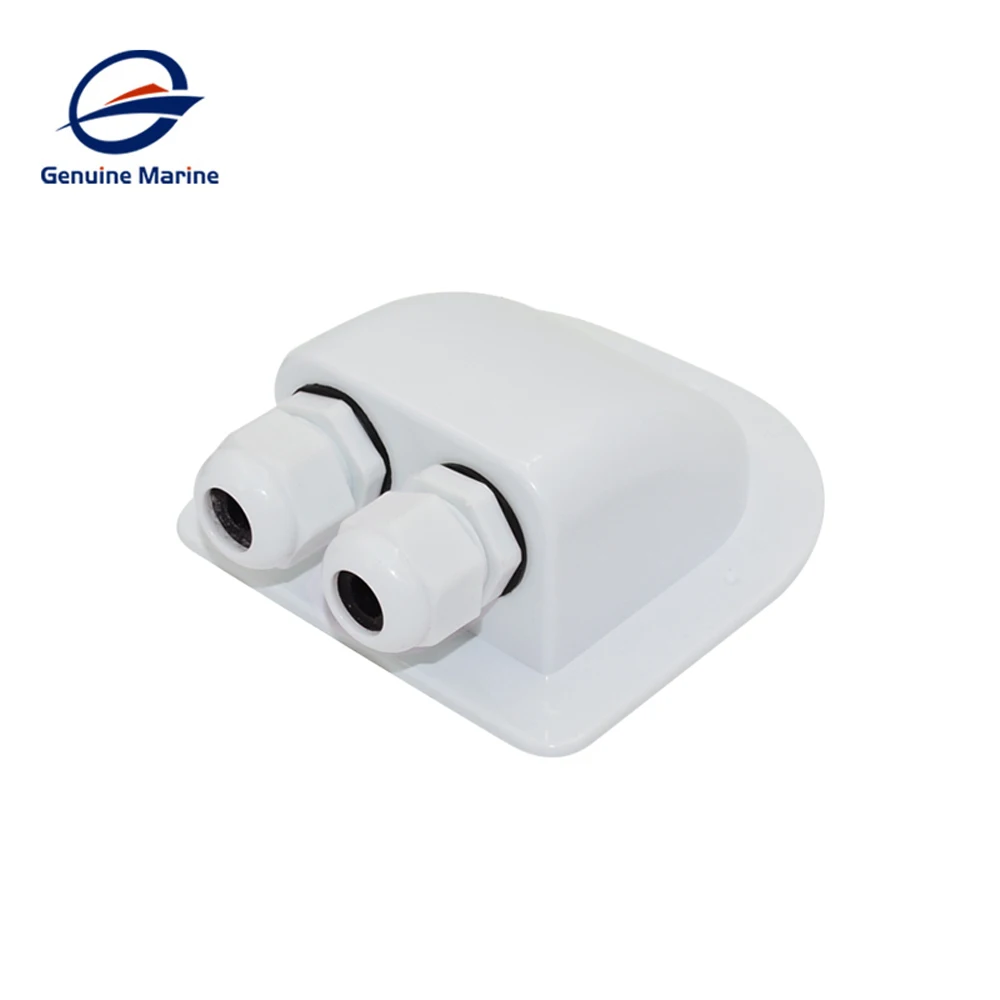 RV Roof Threading Connection Cable Interface Single & Double Hole Solar Panel Junction Box For Caravan Camper Accessories