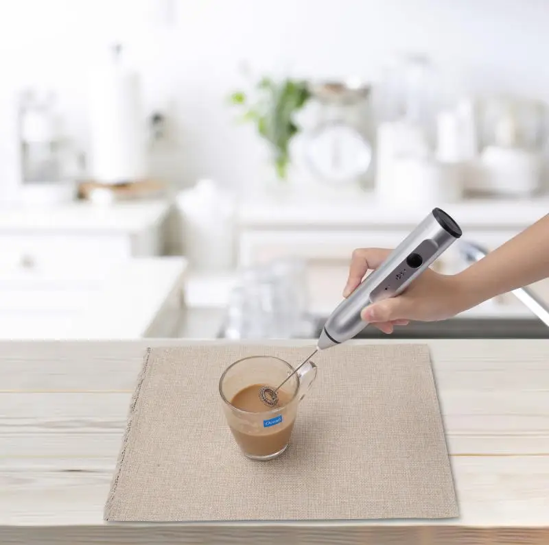 مضرب بيض ثلاثي السرعات قابل لإعادة الشحن ، مغير سرعتان في واحد ، خلاط يدوي للفقاعات ، خلاط كريمة الحليب