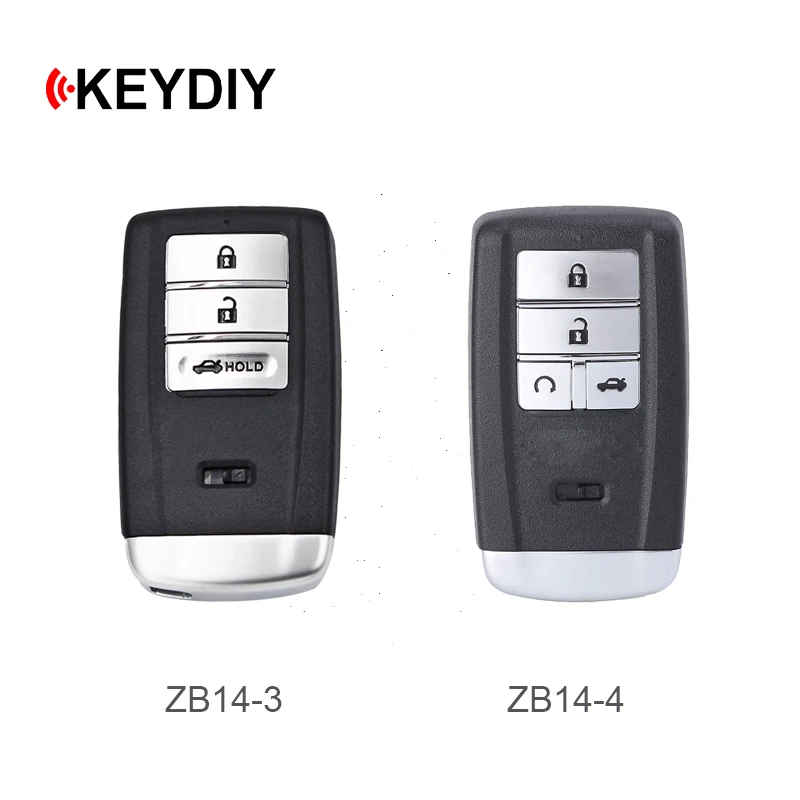 

KEYDIY 3/4 Button Smart key ZB Series ZB14-3 ZB14-4 Universal KD Remote Car Key for KD900 KD900+ URG200 KD-X2 Mini KD