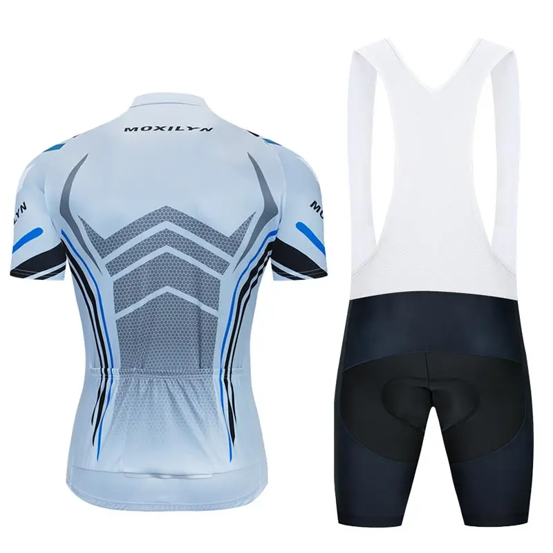 Moxily 2020 Pro Summer Cycling Jersey Set Mountain Bike Clothing MTB Bicycle Clothes Wear Short Sleeve Ciclismo Men Cycling Set