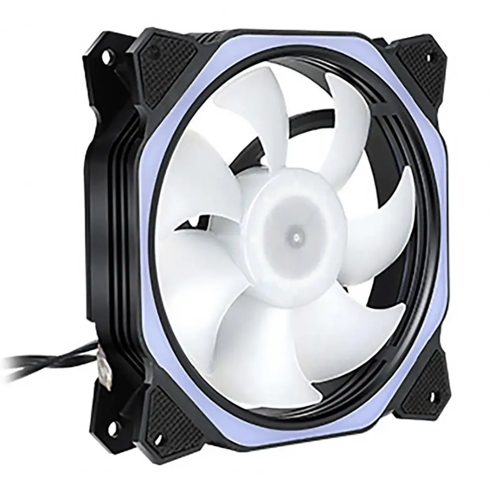 New Arrival 4 Pin 120mm Computer Case Fan Silent 12CM Fan CPU Cooling RGB Quiet PC Cooler Fan Case Fans 12V DC Adjust Fan Speed