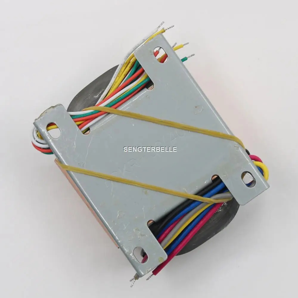 1PC 40VA （40W） Pure Copper R-Core Transformer 20V*2+12V*2  For Audio Preamp / DAC / AMP