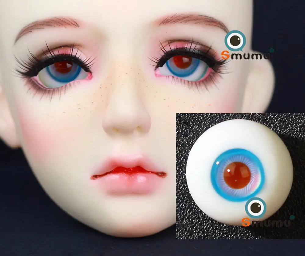 

1/8 1/6 1/4 1/3 BJD Accessories doll eyes Glass eyeball for BJD/SD YOSD MSD SD16 DD,not include doll head and other E2567