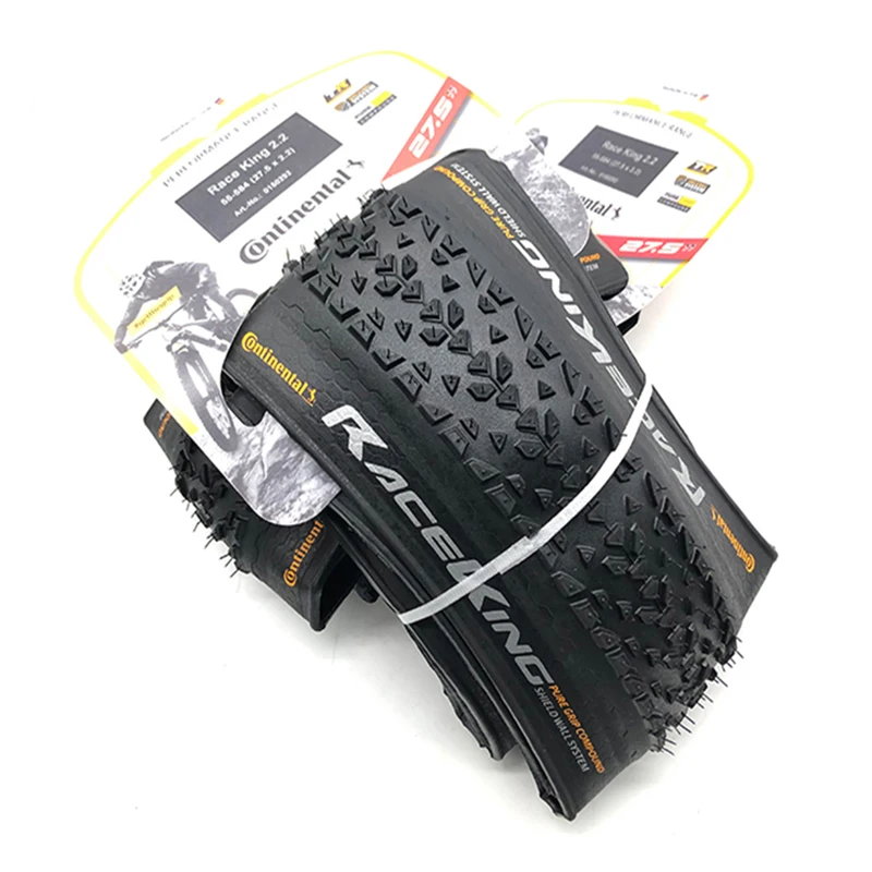 Continental 26x2.0 27.5 29 MTB Tire Race King Bicycle Tire Anti Puncture 180TPI Folding Tire Tyre Mountain Bike Tyre X-king