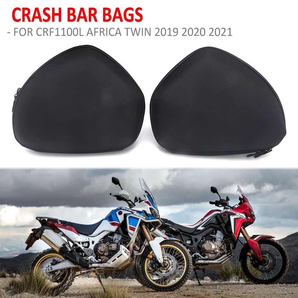 FOR HONDA CRF 1100 L CRF1100L CRF 1100L AFRICA TWIN 2019-2021 Motorcycle Frame Crash Bar Bags Tool Placement Travel Bag Toolkit