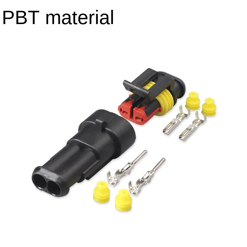 1set 1P 2P 3P 4P 5P 6P APM HID Car Connector Waterproof, Dustproof, Flame Retardant and High Temperature Resistant Car Terminal