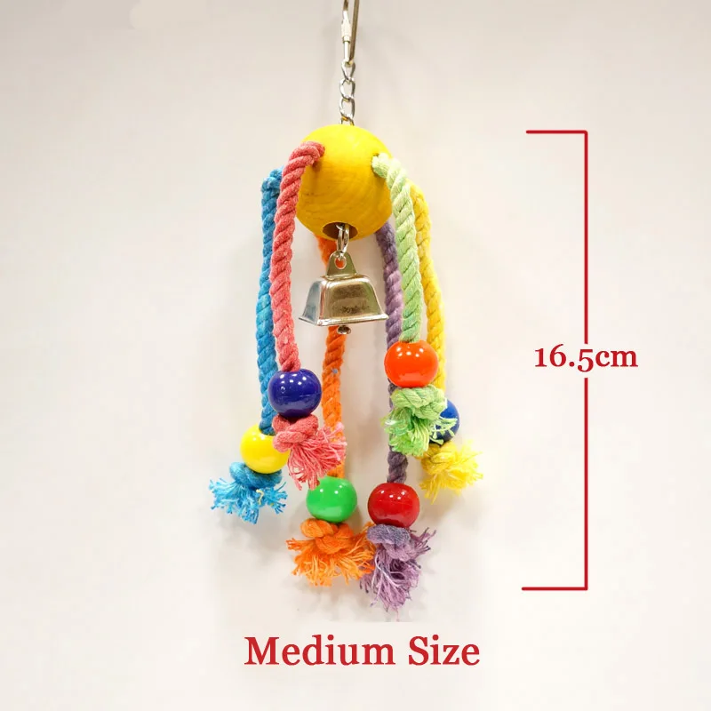 CAITEC Bird Chew Toys Arachnid Parrot Chew Bite Toys Suitable for Small to Large Size Parrots