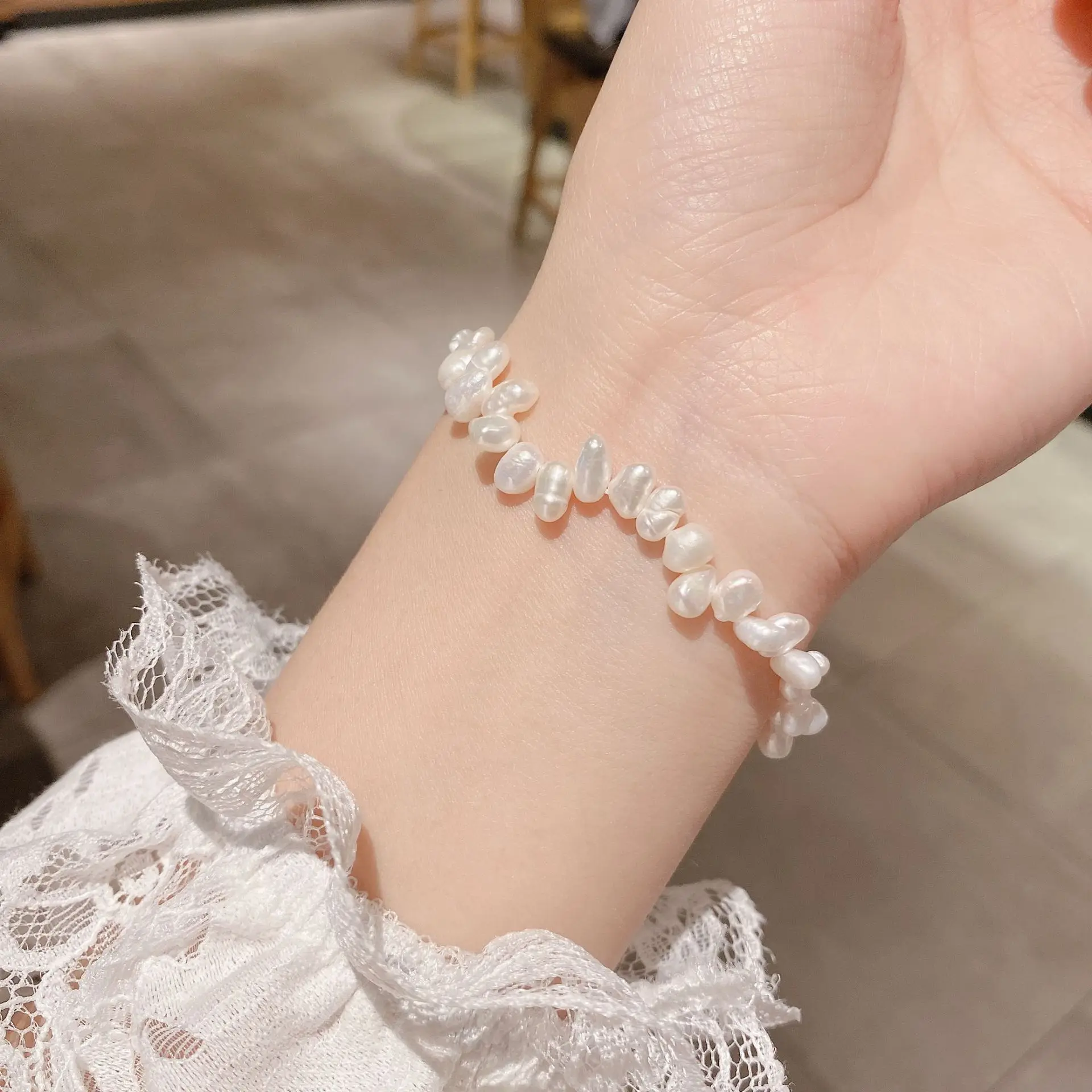 Natural Pearl Bracelet Charm bracelet Bracelets for women Friendship bracelet Personality and fashion gifts