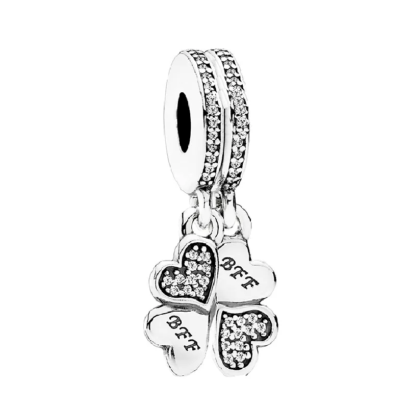 

Fits Pandora Bracelet Best Friends Forever Charms for Jewelry Making 925 Sterling Silver Metal Beads Women Jewellery Berloques