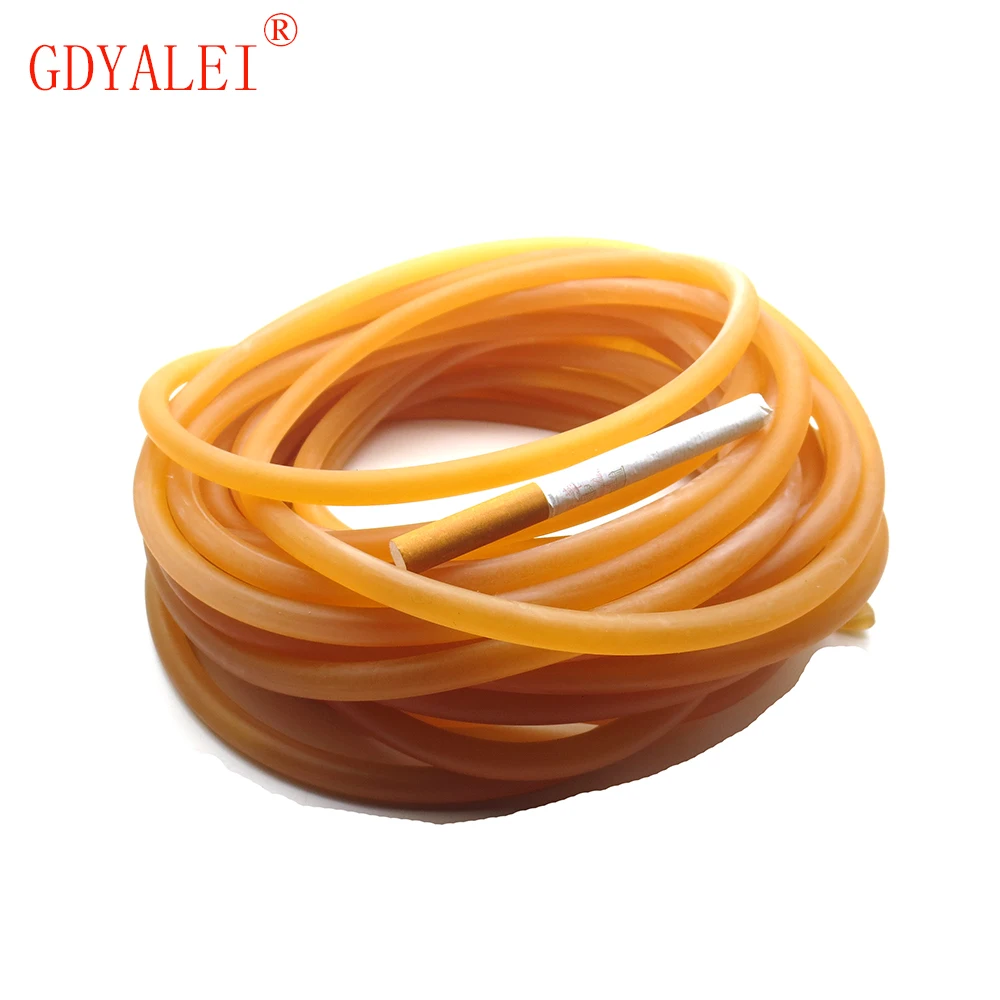 Diameter 7mm Round rubber band high elastic and durable solid latex round elastic rope thickened rubber band tension rope