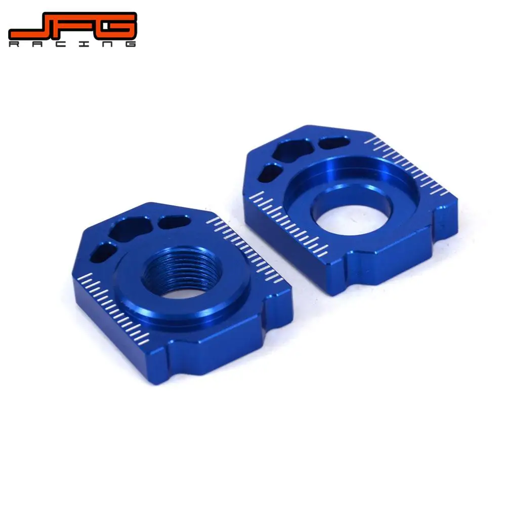 Motorcycle CNC Rear Axle Block Chain Adjuster For Husqvarna TC85 TC125 TC250 TE TX FC FE 125 150 250 350 450 501 Dirt Bike