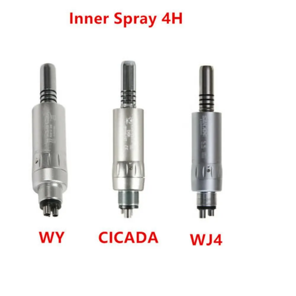 Dental Low Speed Internal Channel Air Motor 4 Hole Fit with Internal water Cooling System NSK KAVO E-type Low Speed Handpiece