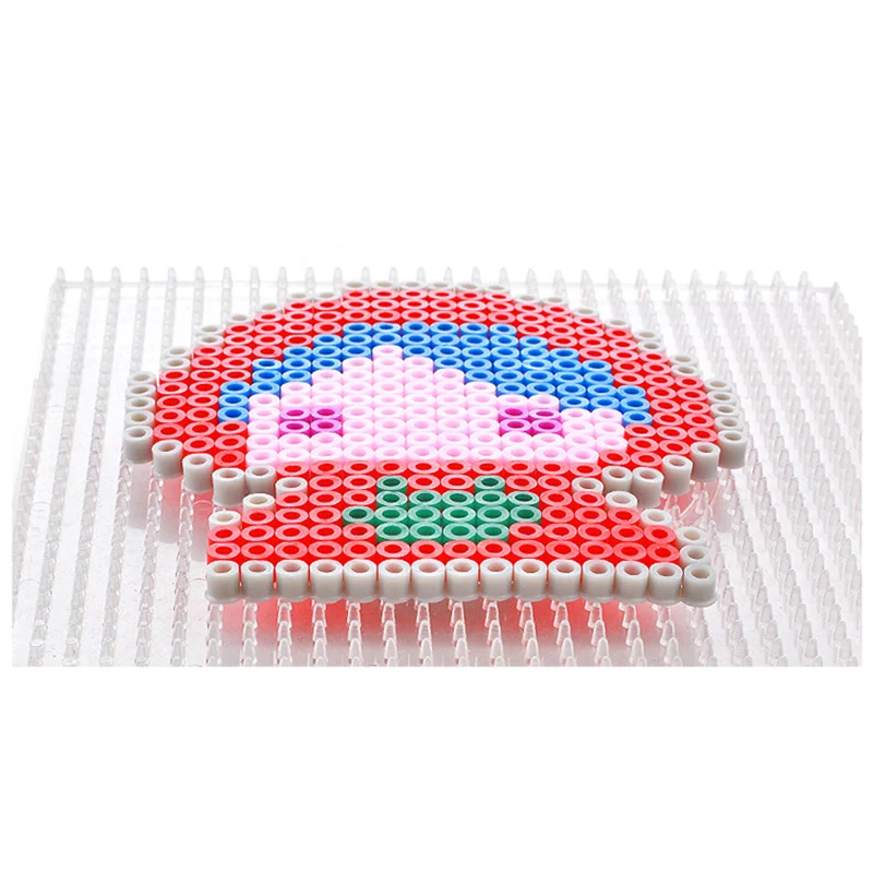 5mm/2.6mm Hama beads 72 colors Perler Toy Kit 3D Fuse beads Puzzle box DIY Creative Handmade Craft Toy Template kids toys