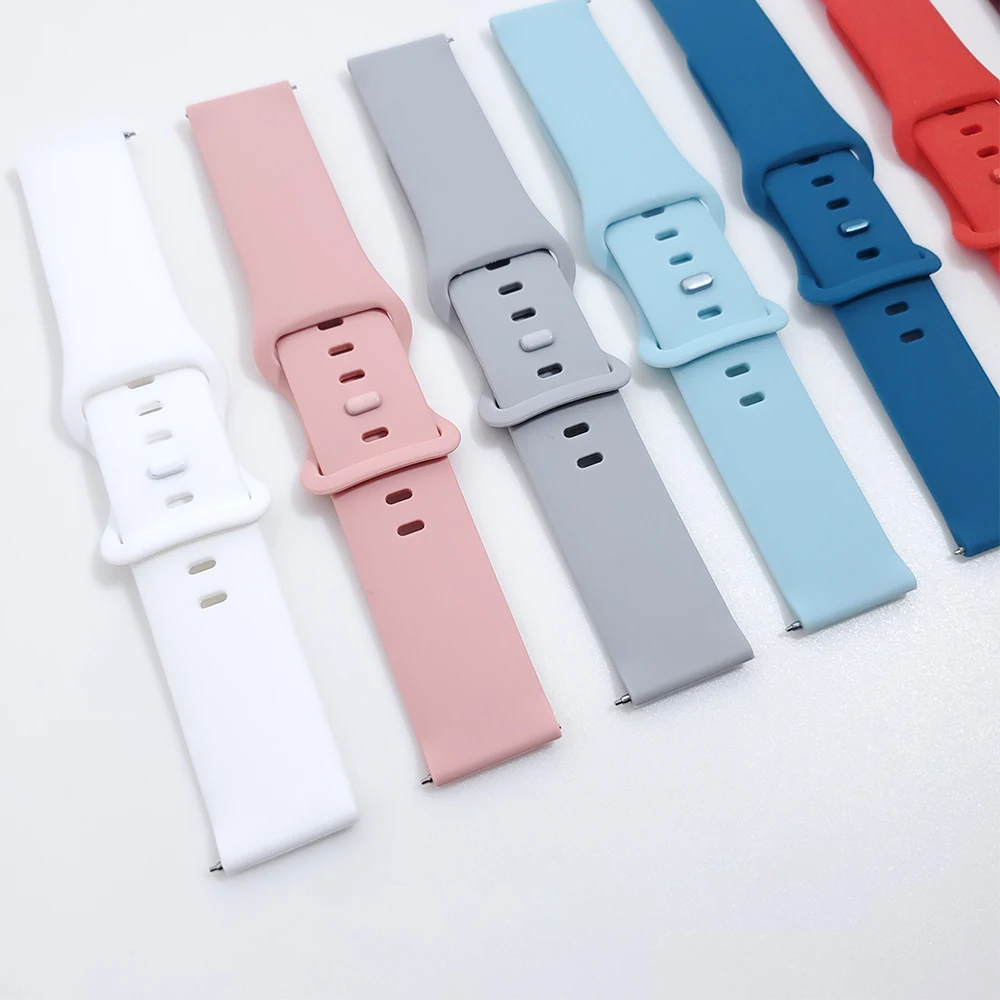 For Oneplus Watch Silicone Strap Watchband one plus Smartwatch Sport Band bracelet replace accessories Wristband watchstrap