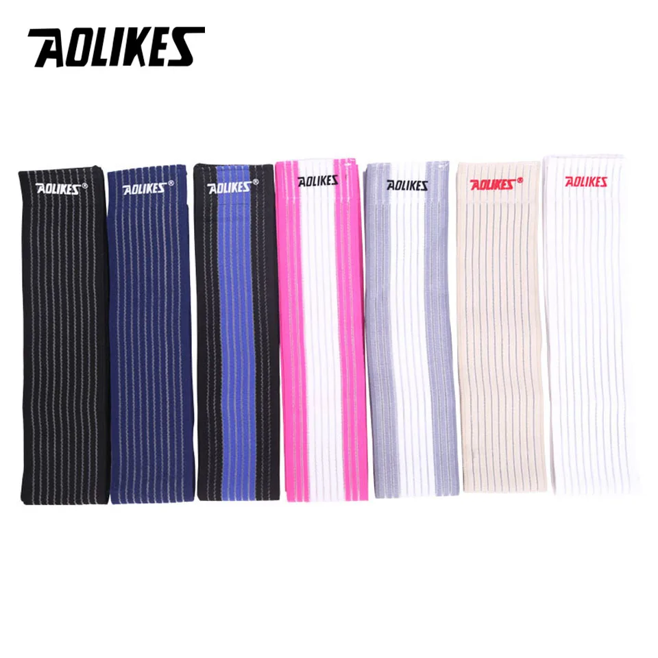 AOLIKES 1PCS Elastic Bandage Compression Knee Support Sports Strap Knee Protector Bands Ankle Leg Elbow Wrist Calf Brace Safety