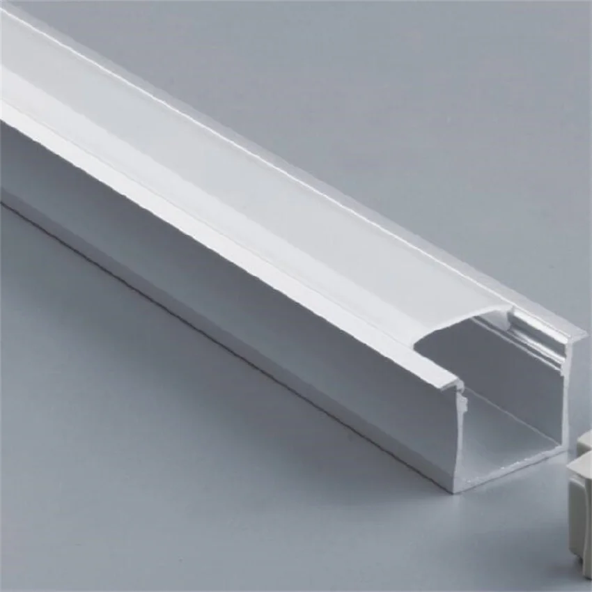 

Free Shipping 0.5m/pcs recessed aluminum led housing, aluminum profile for led strip light led bar light width 20mm