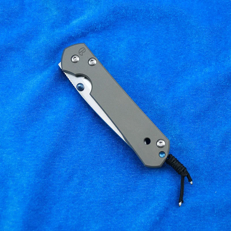 LEMIFSHE Small Sebenza 21 D2 lama manico in titanio tasca pieghevole campeggio caccia coltello da cucina per esterno EDC
