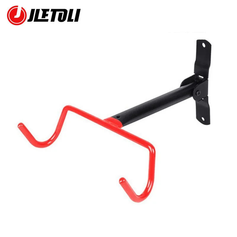 

JLETOLI Wall Mounted Bike Hanger Screw Wall Fold Down Alloy Hanger Bicycle Garage Wall Cycle Storage Racks Mount Hook Holder