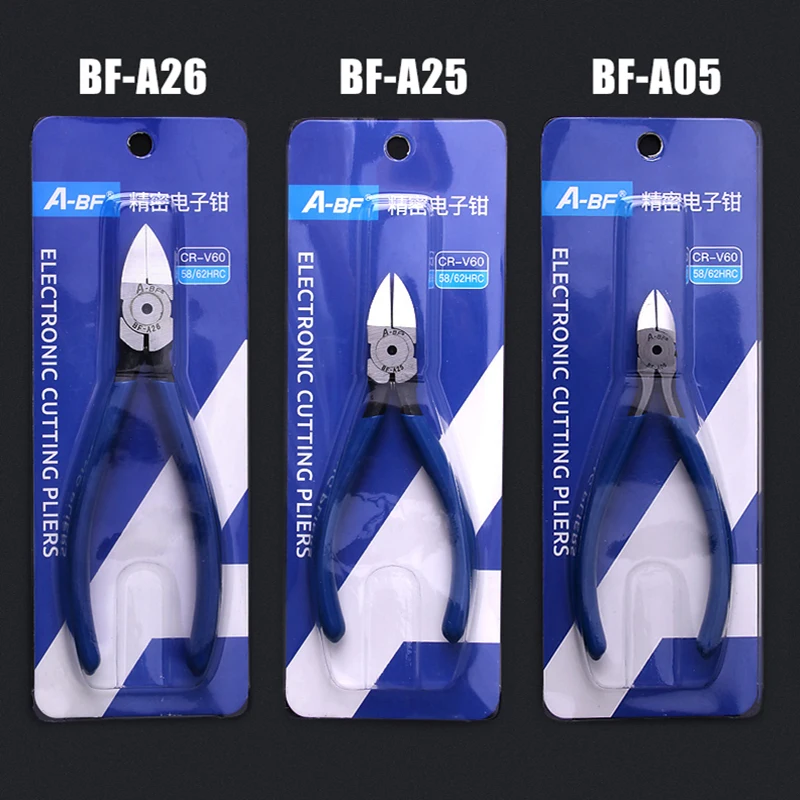A-BF Kawat Cutter Crimping Plier Kelas Industri Tang 5/6 Inch Terisolasi Non-Slip Diagonal Miring Stripper Alat Tangan