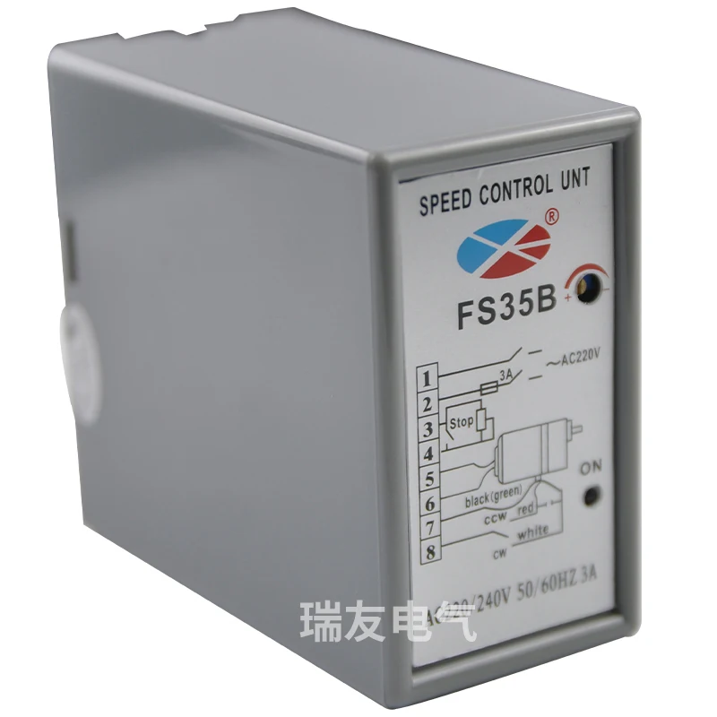 Motor Speed Controller 220V AC FS-35B Single-phase Motor Controller Separate Switch Speed Regulation