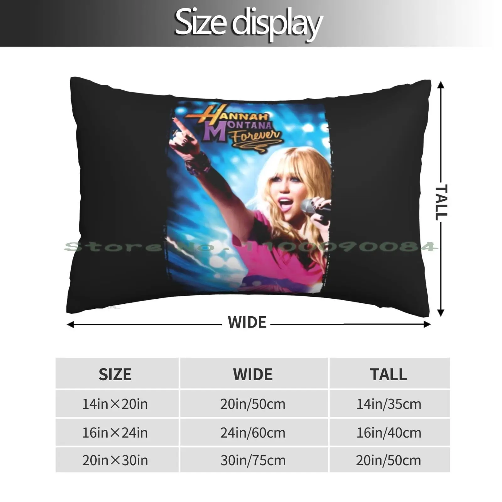 Copy Of Hannah Montana Invited To Turn Back Pillow Case 20x30 50*75 Sofa Bedroom Jazz Mento Calypso Bluebeat Ska Music