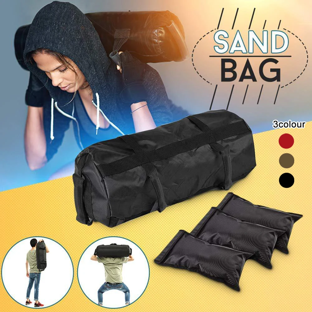 

Adjustable Oxford-cloth Fitness Weightlifting Power Bag Heavy Sand Bag MMA Boxing Military Power Training Body Shaper Sandbag